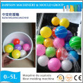 Plastic small floating toy sea ball extrusion blow molding making machine